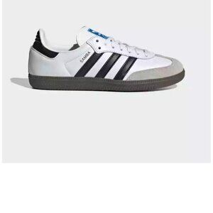 NEW Adidas Samba OG  - Size Womens 6 / Mens 5 - White Black Shoes Sneakers